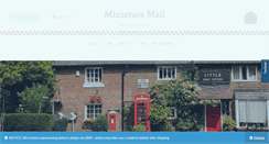 Desktop Screenshot of miniaturemail.com